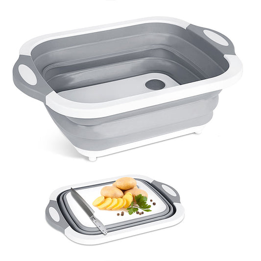Cut&Carry Silicone Cutting Board Basket
